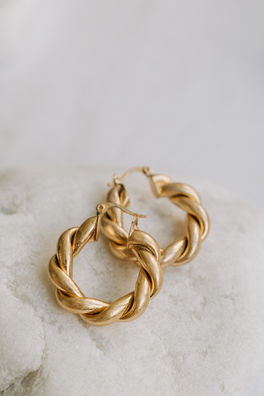 Pair of Gold Earrings